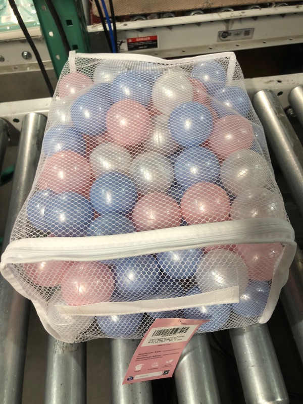 Photo 1 of 100PC PINK/BLUE BALL PIT BALLS