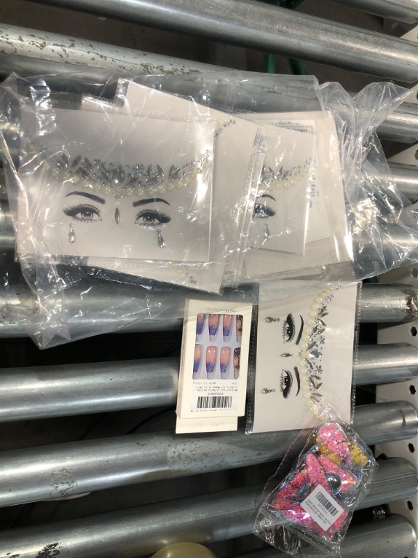 Photo 1 of NO RETURNS BEAUTY BUNDLE: NAILS AND STICKERS