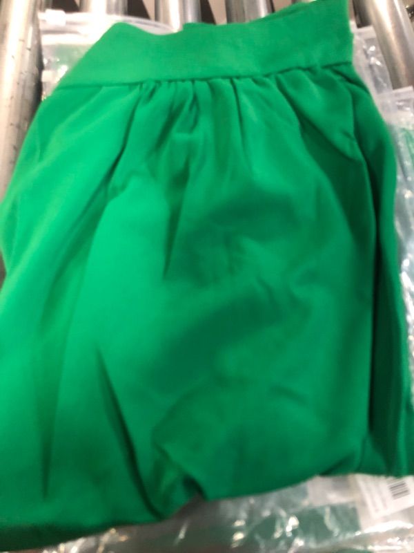 Photo 1 of Guteidee Womens One Shoulder Tops Casual Tie Bow Knot Sleeveless Blouse Tunic Shirts Medium A-grass/Green