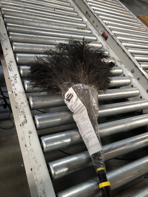 Photo 3 of Mr. LongArm 741 Ostrich Feather Duster with Extension Pole 3-to-6 Foot