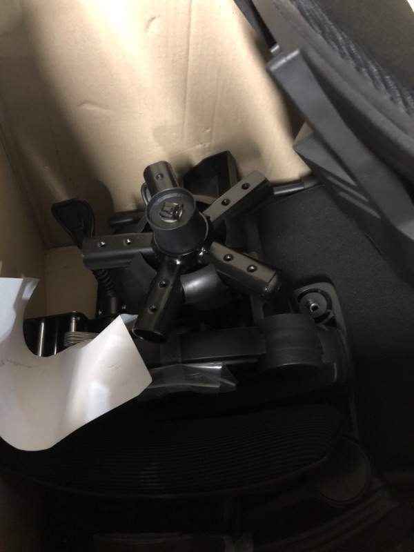 Photo 3 of (READ NOTES) Ergonomic Office Chair, High Back Mesh Chair Computer Desk Chair with Lumbar Support and 3D (Dark Black)