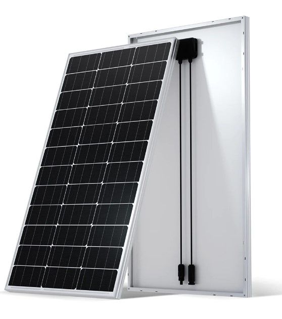 Photo 1 of (READ NOTES) 100W 12V Monocrystalline Solar Panel