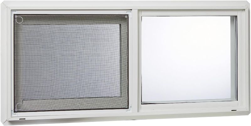 Photo 3 of (READ NOTES) Park Ridge Products VBSI3214PR Window, 32" x 14", White 32x14 Inch Window