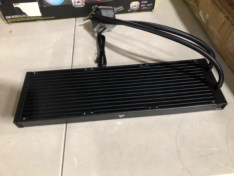 Photo 4 of **PARTS** *SEE NOTES* Corsair iCUE H170i Elite CAPELLIX XT Liquid CPU Cooler - 