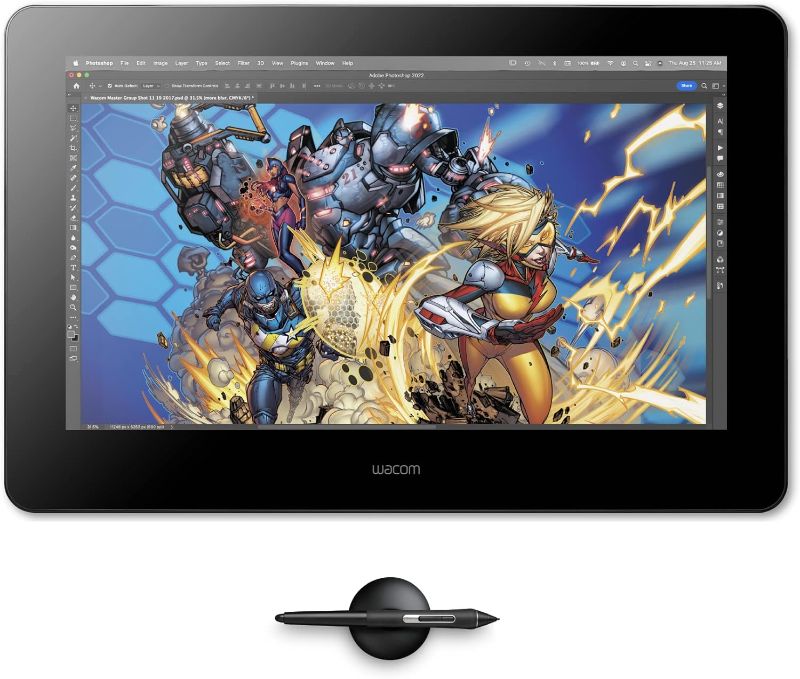 Photo 1 of **USED** Wacom Cintiq Pro 16 Creative Pen and Touch Display, 4K Graphic Drawing Monitor with 8192 Pen Pressure and 98% Adobe RGB, Black