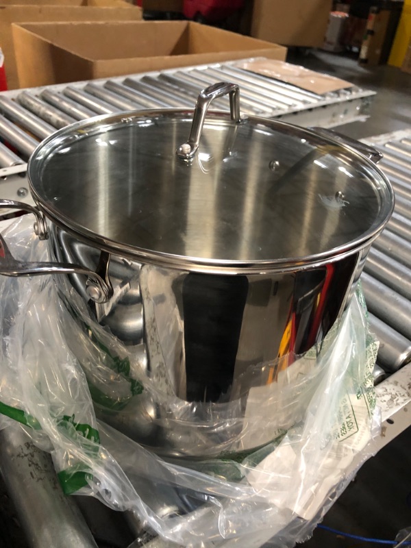 Photo 2 of **stock photo for reference** Nutrichef Stainless Steel Stockpot - 18/8 Food Grade Heavy Duty 15qt