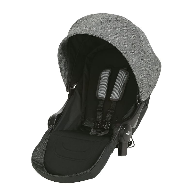 Photo 1 of **Stock photo for reference** Kolcraft stroller seat, SEAT ONLY, Black