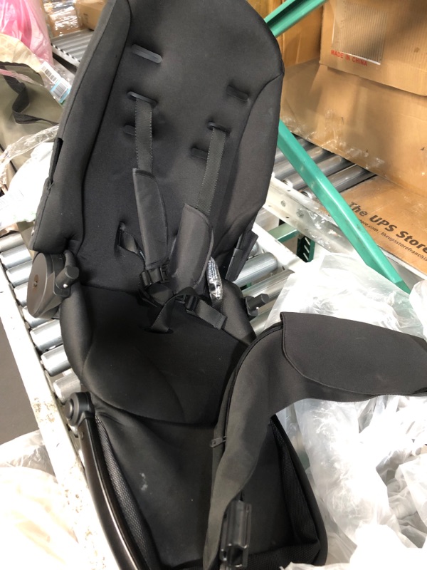 Photo 2 of **Stock photo for reference** Kolcraft stroller seat, SEAT ONLY, Black