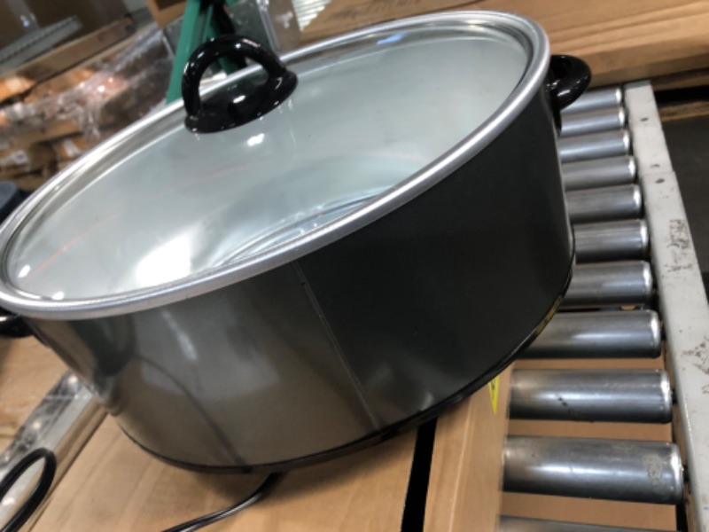 Photo 1 of **PARTS ONLY** **SEE NOTES** Crock-Pot Scv700-kc 7-Qt. Slow Cooker (Charcoal)
