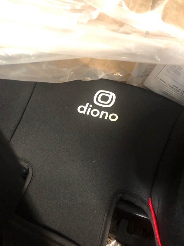 Photo 4 of Diono Cambria 2 XL 2022, Dual Latch Connectors, 2-in-1 Belt Positioning Booster Seat, High-Back to Backless Booster with Space and Room to Grow, 8 Years 1 Booster Seat, Black NEW! Black