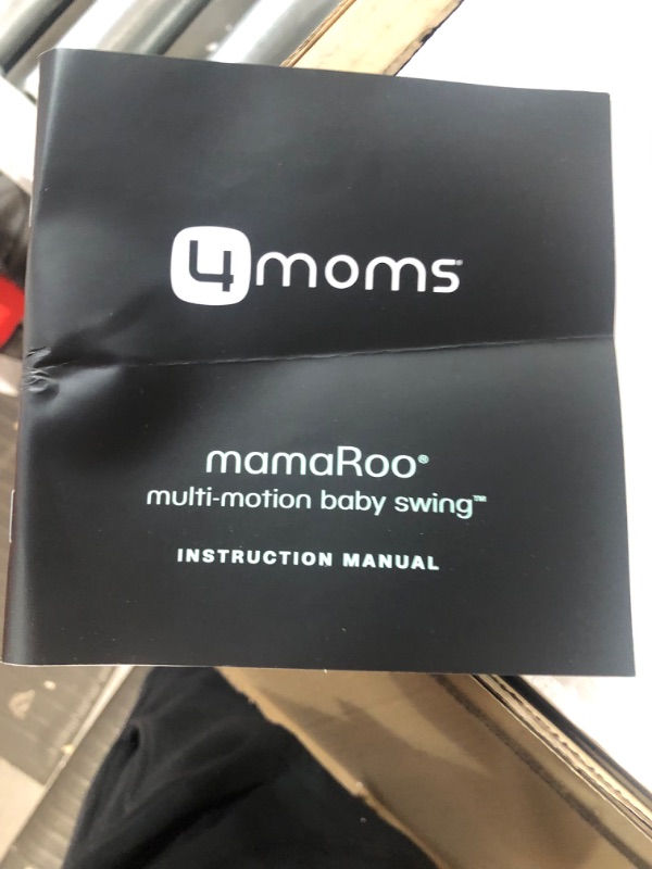 Photo 3 of 4moms MamaRoo Multi-Motion Baby Swing, Bluetooth Baby Swing with 5 Unique Motions, Grey