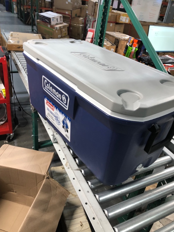 Photo 5 of Coleman 316 Series Insulated Portable Cooler with Heavy Duty Latches, Leak-Proof Outdoor High Capacity Hard Cooler