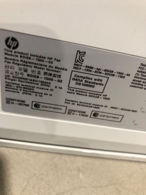 Photo 8 of * used * see notes * 
HP Color LaserJet Pro M283fdw Wireless All-in-One Laser Printer, Remote Mobile Print, Scan & Copy, Duplex Printing