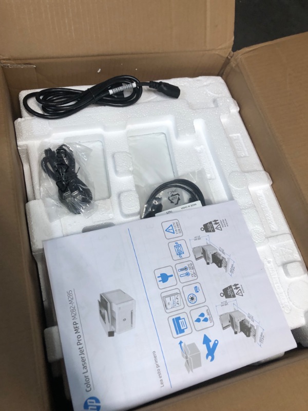 Photo 11 of FOR PARTS!, READ NOTES
HP Color LaserJet Pro M283fdw Wireless All-in-One Laser Printer, Remote Mobile Print, Scan & Copy, Duplex Printing NOT REFUNDABLE