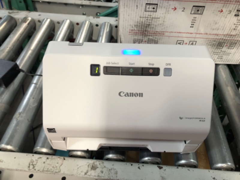 Photo 2 of Canon imageFORMULA R40 Office Document Scanner For PC and Mac,