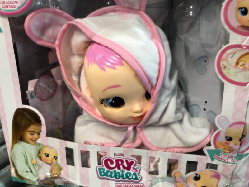 Photo 2 of Cry Babies Newborn Coney - Interactive Baby Doll