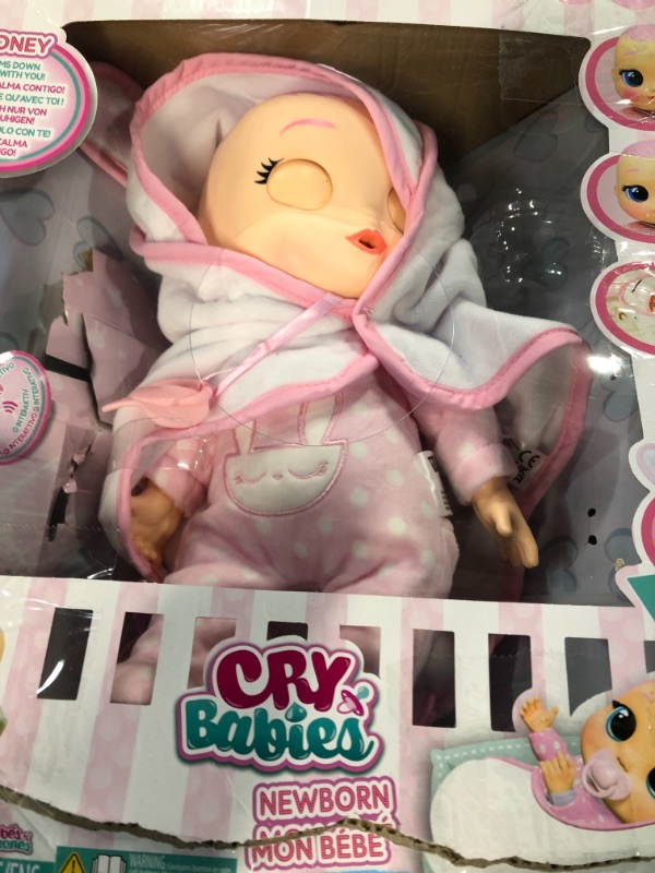 Photo 3 of Cry Babies Newborn Coney - Interactive Baby Doll