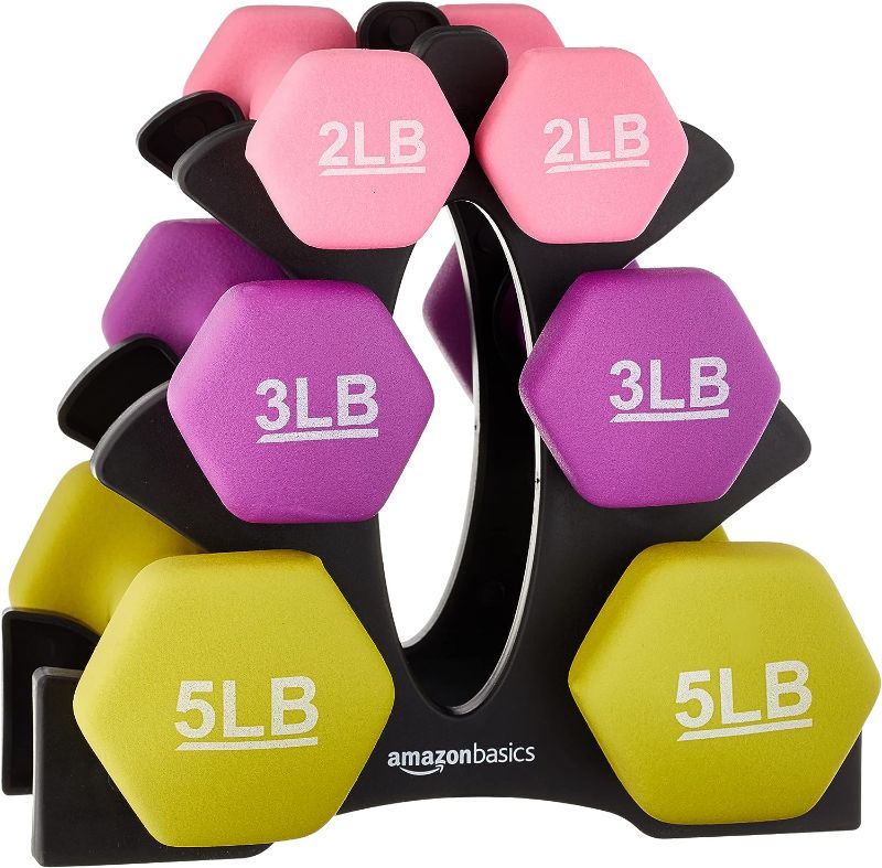 Photo 1 of  Easy Grip Workout Dumbbell, Neoprene Coated, Various Sets and Weights available
