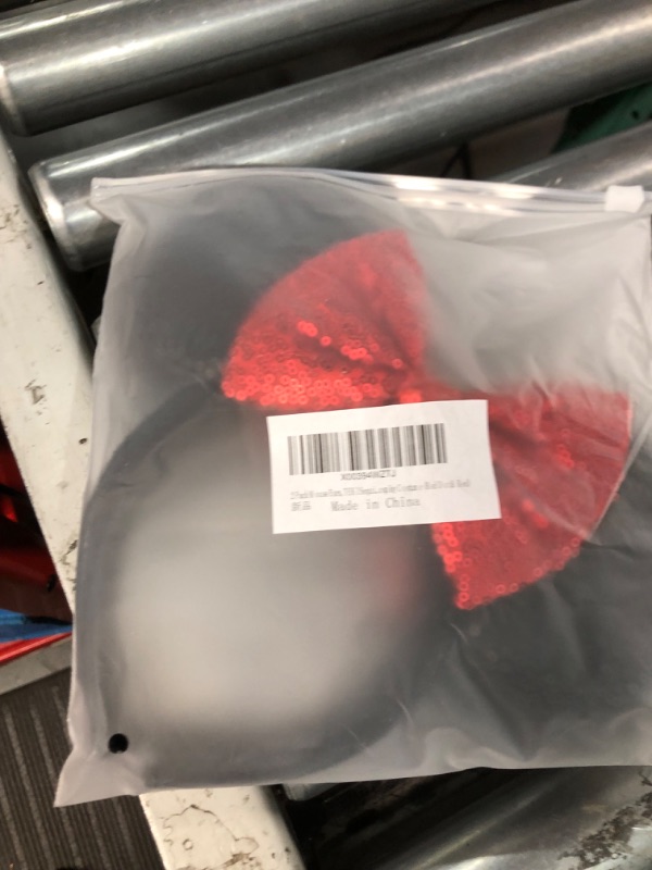 Photo 3 of  2 Pack Mickey Ears, (Red Dot & Red)