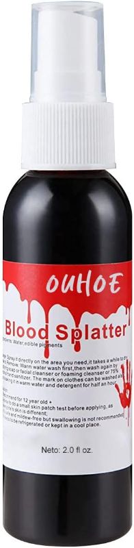 Photo 1 of 2.0oz Fake Blood Spray Halloween Liquid Blood 8Pack 
