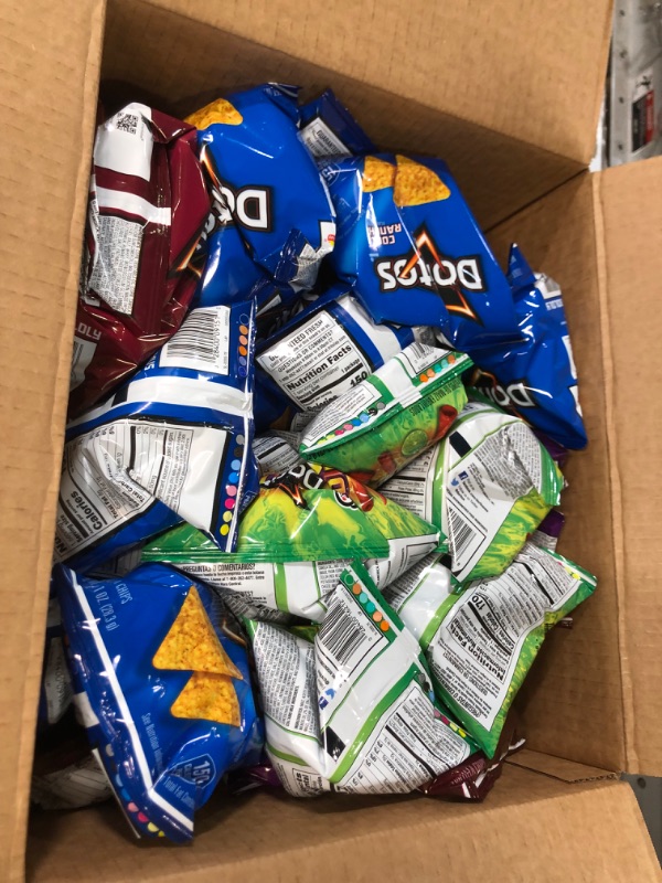 Photo 1 of (EXP OCT 24/2023) Doritos Flavored Tortilla Chip Variety Pack, 40 Count