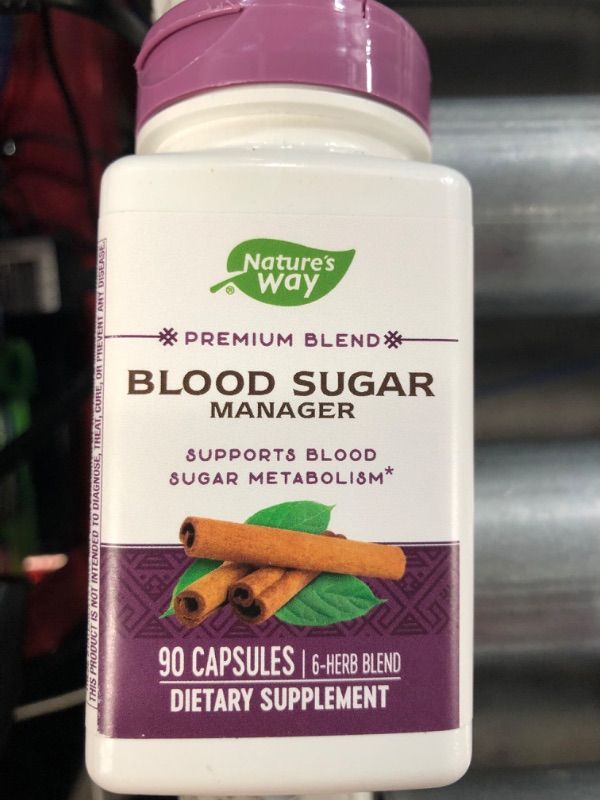 Photo 1 of (EXP AUG 31,2026) Nature's Way Blood Sugar With Gymnema Extract ( 1x90 CAP)