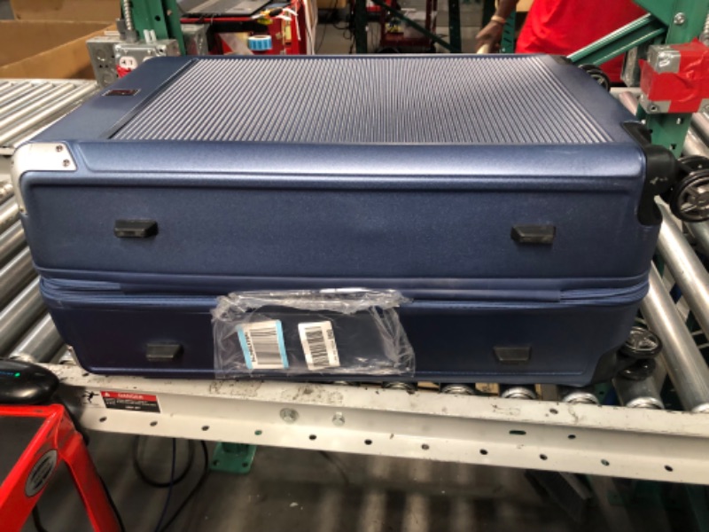 Photo 1 of Travelpro Platinum Elite Hardside Expandable Spinner Wheel Luggage TSA Lock Hard Shell Polycarbonate Suitcase, Dark Sky Blue, Checked-Large 28-Inch Checked- Large 28-Inch Dark Sky Blue