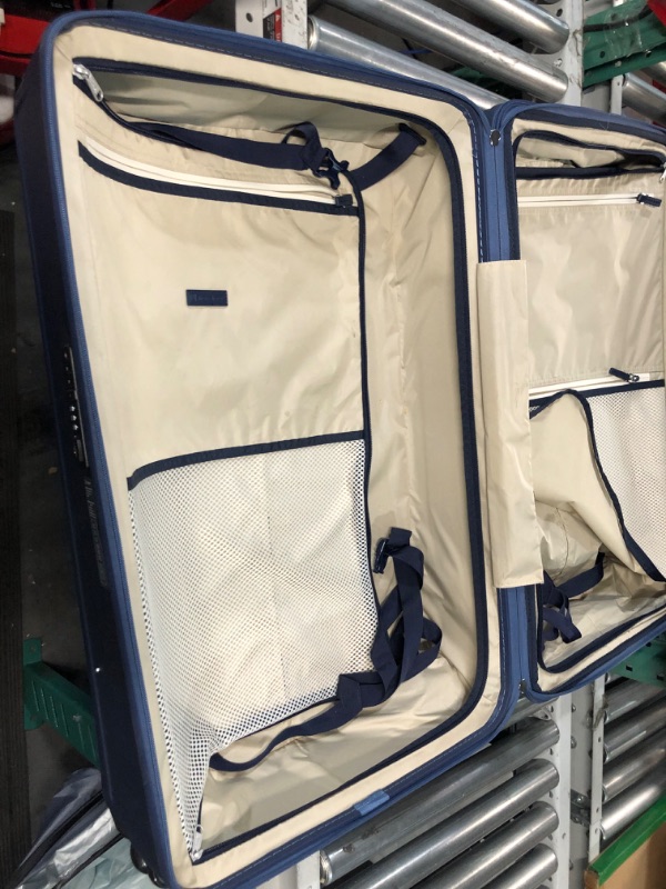 Photo 1 of Travelpro Platinum Elite Hardside Expandable Spinner Wheel Luggage TSA Lock Hard Shell Polycarbonate Suitcase, Dark Sky Blue, Checked-Large 28-Inch Checked- Large 28-Inch Dark Sky Blue