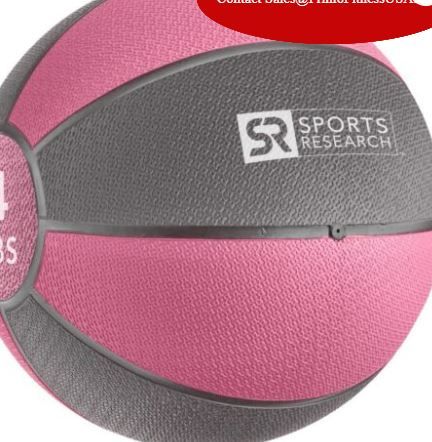 Photo 1 of  Medicine Ball 4 lb – Pink