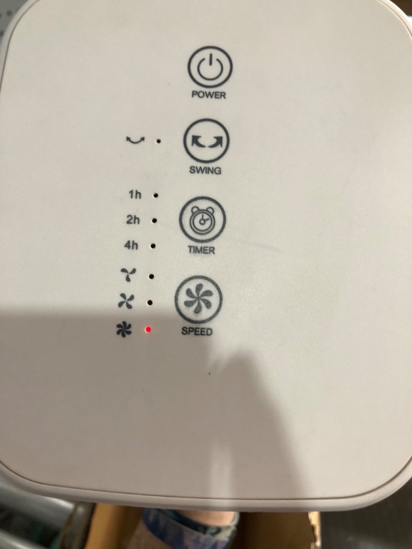 Photo 2 of 8 Inch Foldaway Table Fan with Remote Control