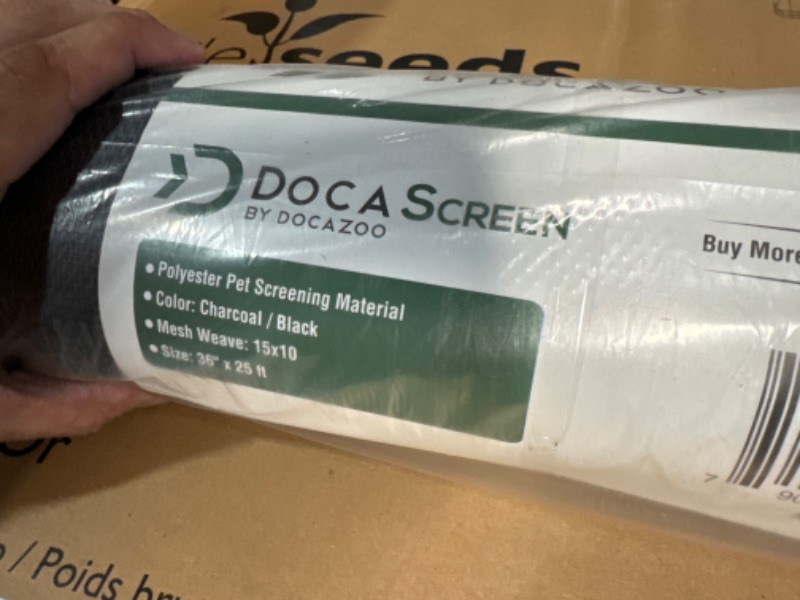 Photo 5 of DocaScreen Pet Screen – 36” x 25’ Pet Proof Screen –