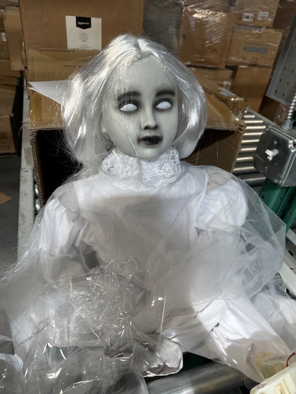 Photo 2 of **USED**
haunted hill farm halloween decoration scary child