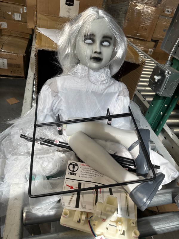 Photo 6 of **USED**
haunted hill farm halloween decoration scary child