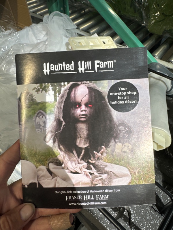 Photo 1 of **USED**
haunted hill farm halloween decoration scary child