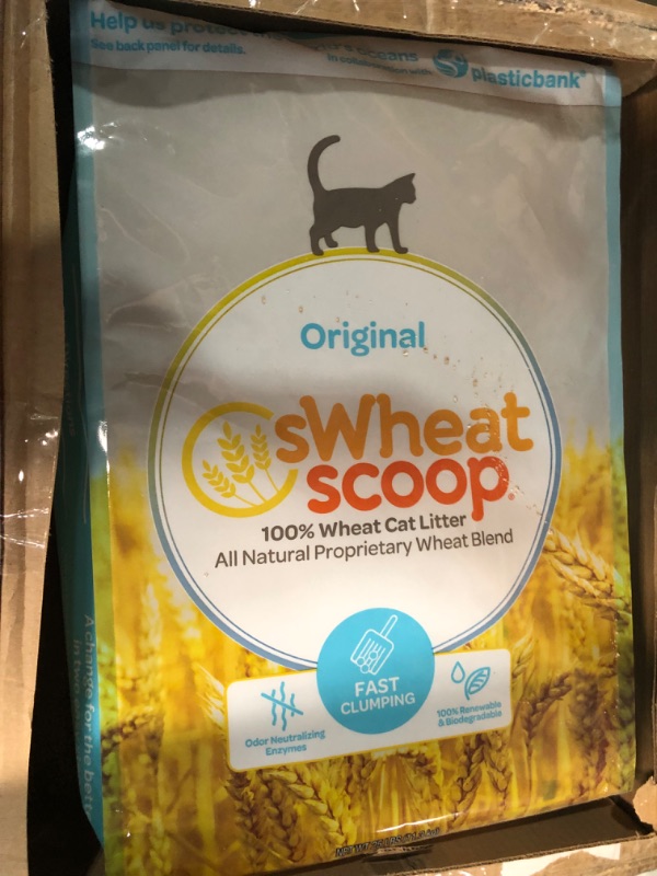 Photo 2 of **SEE NOTES** Wheat Scoop Wheat-Based Natural Cat Litter, 25 Pound Bag