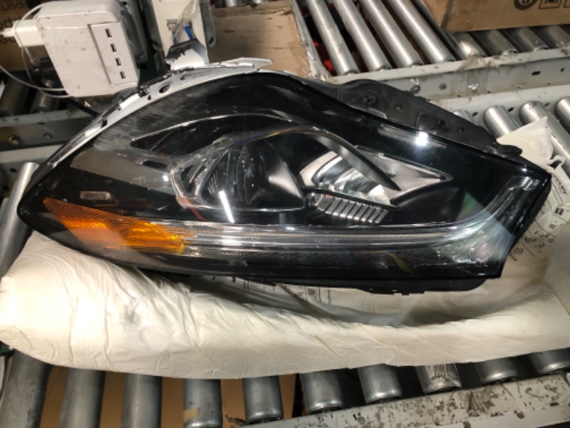 Photo 3 of Huray LED Headlight Assembly for Mercedes-Benz CLA 2014-2019 W117, [Full LED] [Clear Lens], Headlamp with DRL (Upgraded Style)