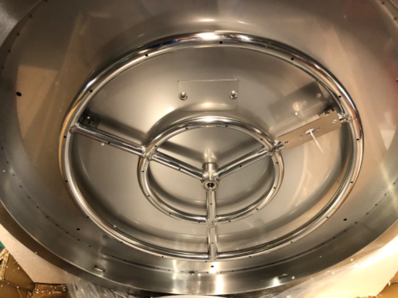 Photo 1 of Skyflame 25 Inch Round Stainless Steel Drop-in Fire Pit Pan