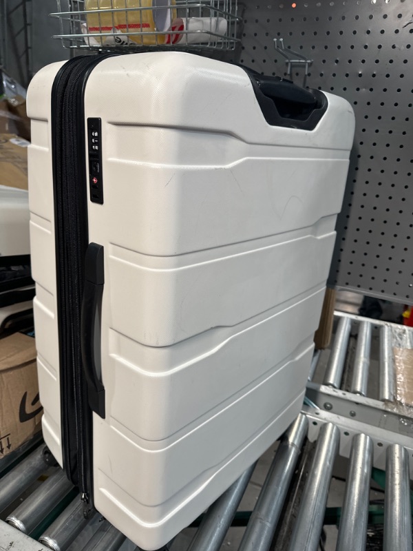 Photo 3 of 28" suitcase/luggage - white!