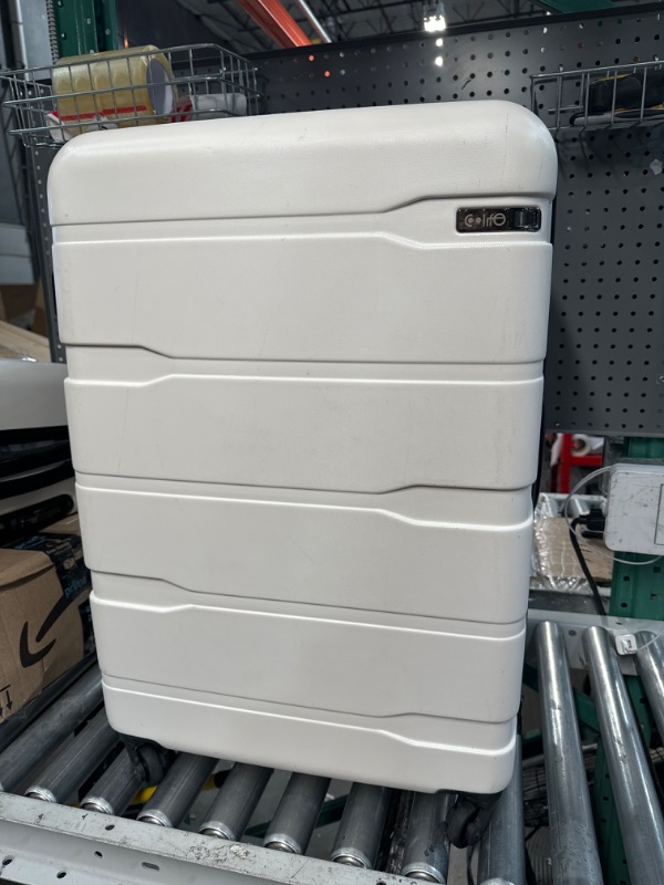 Photo 1 of 28" suitcase/luggage - white!