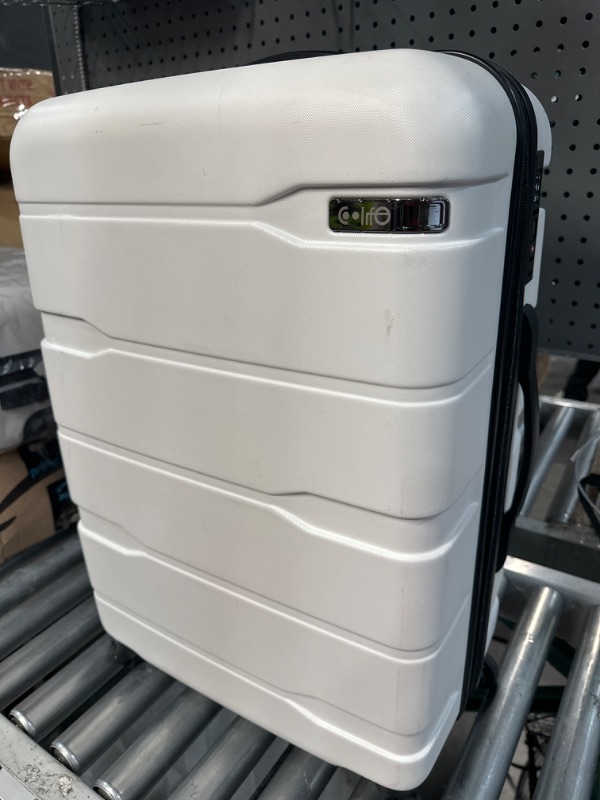 Photo 1 of 24" suitcase/luggage - white