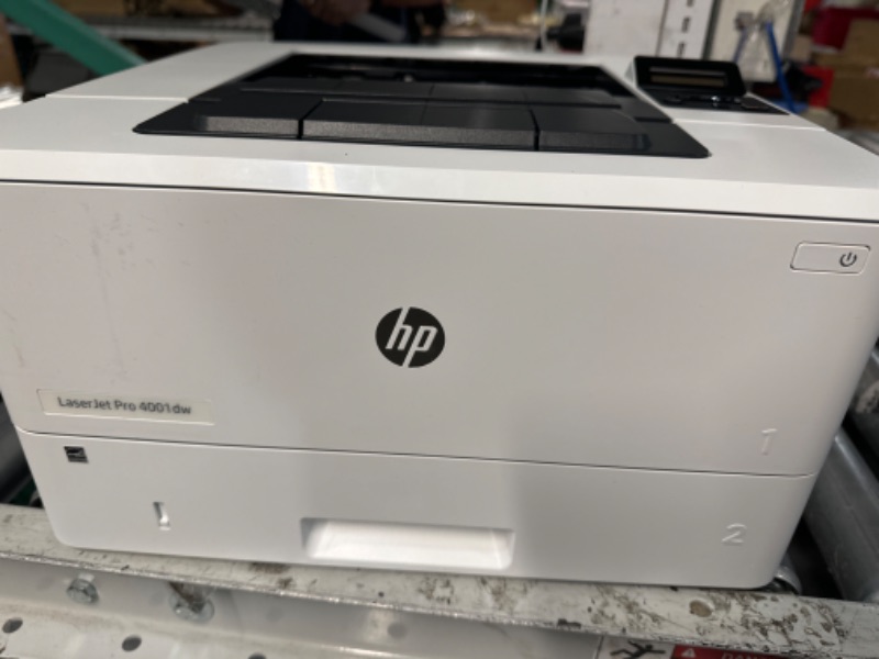 Photo 3 of HP LaserJet Pro 4001dw Wireless Black & White Printer