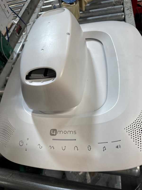 Photo 4 of 4moms MamaRoo Multi-Motion Baby Swing, Bluetooth Baby Swing with 5 Unique Motions, Grey