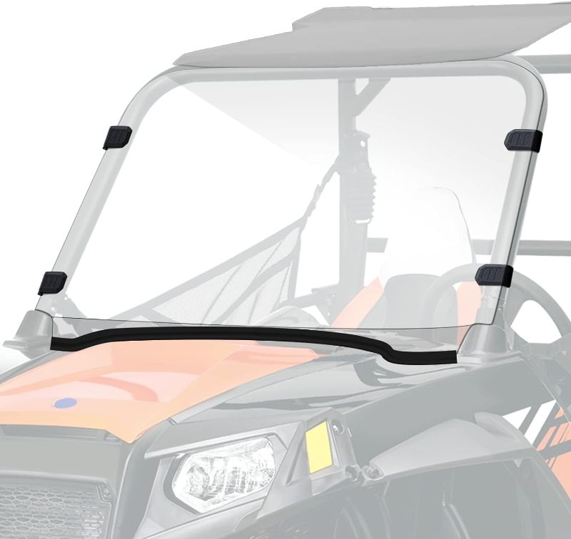 Photo 1 of **SEE NOTES for Compatibility** StarknightMT Scratch-Resistant UTV Front Full Windshield