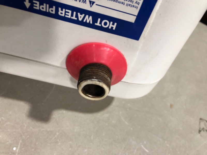 Photo 11 of ***USED - CORRODED - WIRES CUT - SEE PICTURES - UNABLE TO TEST***
Bosch Electric Mini-Tank Water Heater Tronic 3000 T 7-Gallon (ES8)