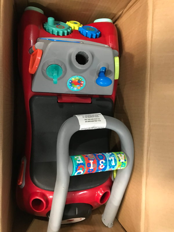 Photo 3 of Radio Flyer Busy Buggy, Sit to Stand Toddler Ride On Toy, Ages 1-3, Red Kids Ride On Toy