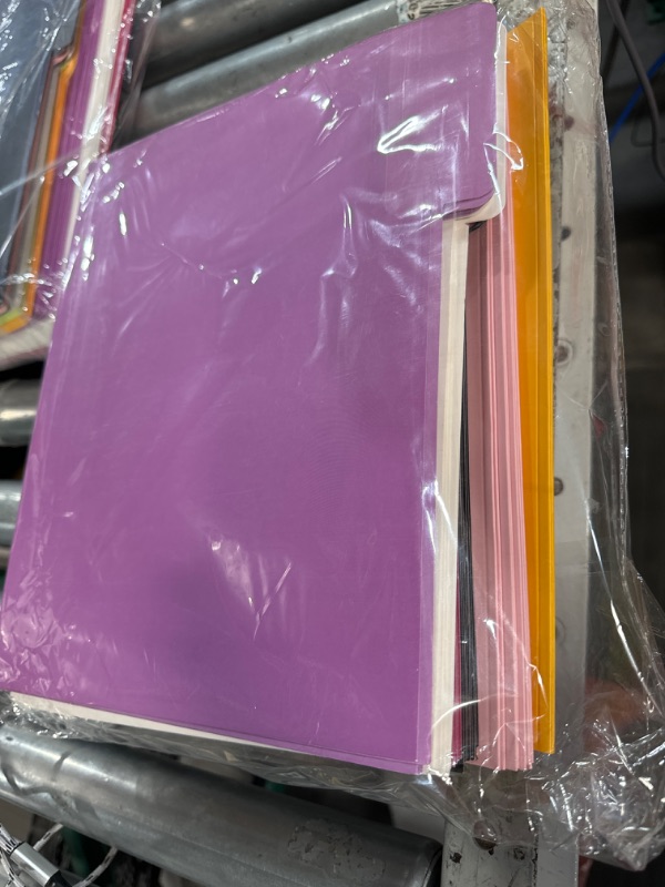 Photo 2 of Colored File Folder,1/3-Cut Tab,File Folders Letter Size100 Packs File Folder