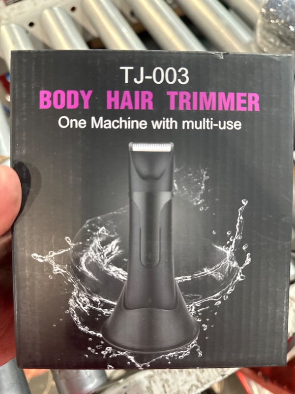 Photo 2 of BESTBOMG Groin Hair Trimmer for Men, Ball Shaver, Electric Body Trimmer