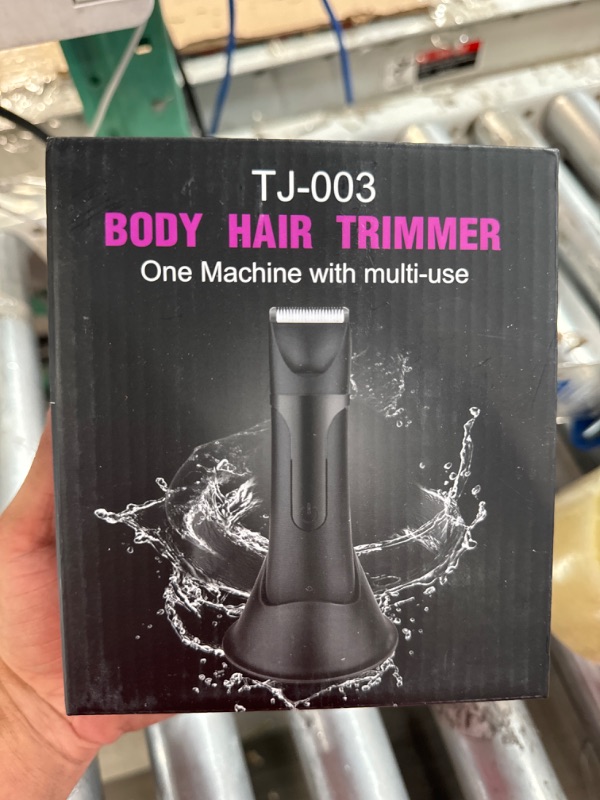 Photo 2 of BESTBOMG Groin Hair Trimmer for Men, Ball Shaver, Electric Body Trimmer, 