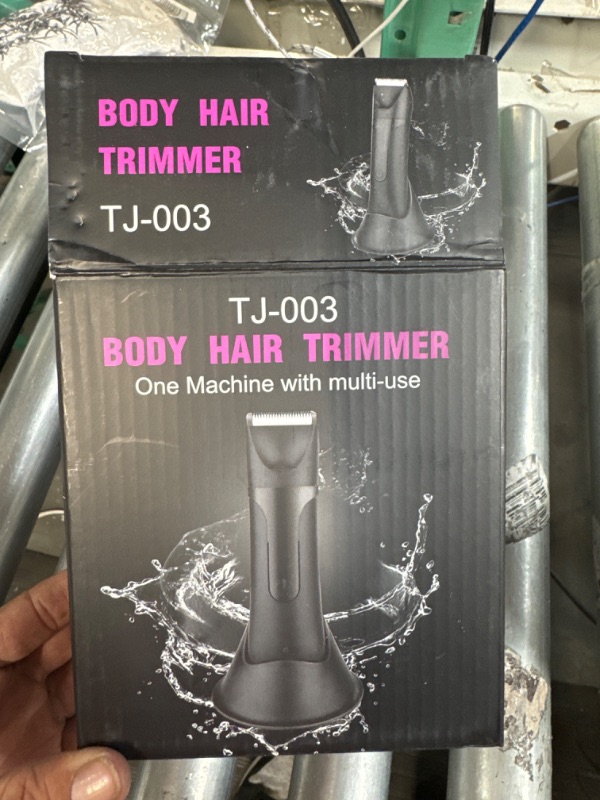 Photo 2 of BESTBOMG Groin Hair Trimmer for Men, Ball Shaver, Electric Body Trimmer,