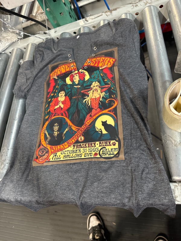 Photo 3 of halloween hocus pocus vneck t shirt